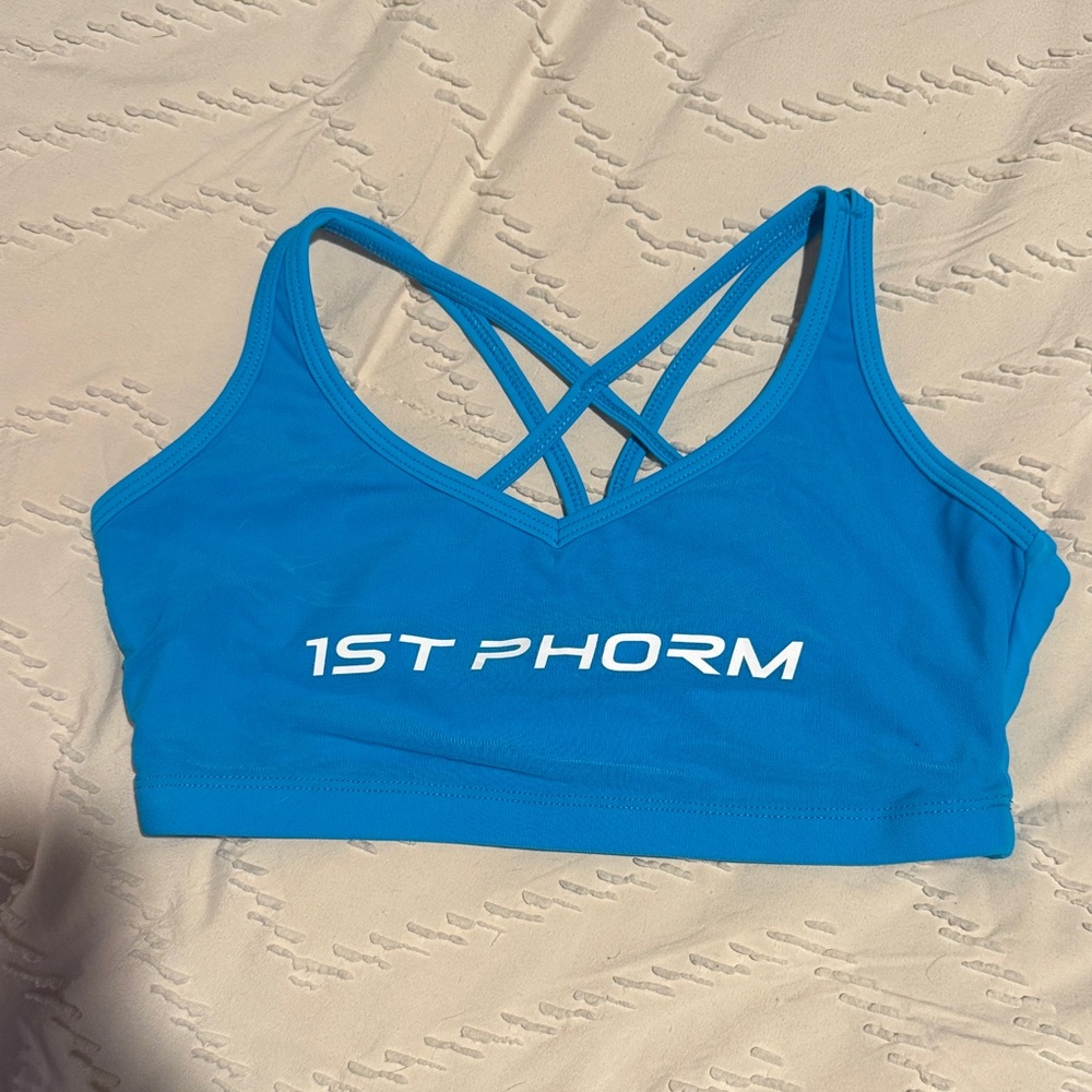 1st Phorm Blue Sports Bra
